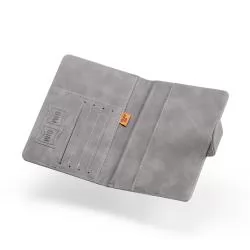 Porta Passaporte em Couro Sintético Personalizada Porta Passaporte em Couro Sintético Personalizada