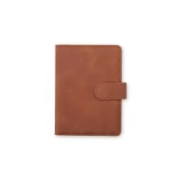 Porta Passaporte em Couro Sintético Personalizada Porta Passaporte em Couro Sintético Personalizada