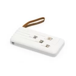Power Bank 10.000mAh com Lanterna e Multissaídas Personalizado Power Bank 10.000mAh com Lanterna e Multissaídas Personalizado