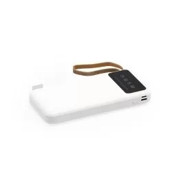 Power Bank 10.000mAh com Lanterna e Multissaídas Personalizado Power Bank 10.000mAh com Lanterna e Multissaídas Personalizado