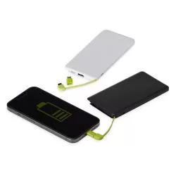 Power Bank 5.000mAh com Indicador LED Personalizado Power Bank 5.000mAh com Indicador LED Personalizado