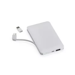 Power Bank 5.000mAh com Indicador LED Personalizado Power Bank 5.000mAh com Indicador LED Personalizado