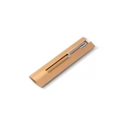 Roller em aço inox 90% reciclado e bambu com tampa Personalizado Roller em aço inox 90% reciclado e bambu com tampa Personalizado