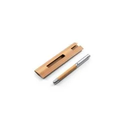 Roller em aço inox 90% reciclado e bambu com tampa Personalizado Roller em aço inox 90% reciclado e bambu com tampa Personalizado