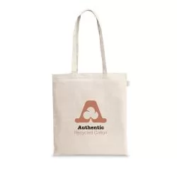 Sacola em 100% algodão reciclado (180 g/m²) Personalizada