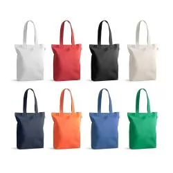 Sacola em 70% algodão reciclado e 30% poliéster reciclado Personalizada Sacola em 70% algodão reciclado e 30% poliéster reciclado Personalizada