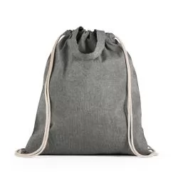 Sacola tipo mochila em algodão reciclado Personalizada Sacola tipo mochila em algodão reciclado Personalizada
