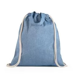 Sacola tipo mochila em algodão reciclado Personalizada Sacola tipo mochila em algodão reciclado Personalizada