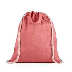 Sacola tipo mochila em algodão reciclado Personalizada Sacola tipo mochila em algodão reciclado Personalizada