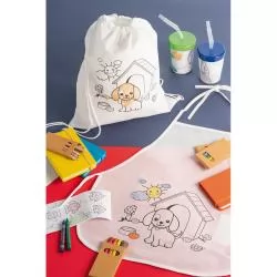 Sacola tipo mochila para colorir Personalizada