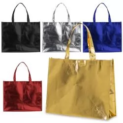 Sacola TNT Metalizada Personalizada Sacola TNT Metalizada Personalizada