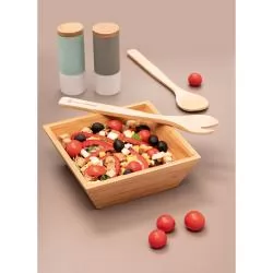 Saladeira em bambu Personalizada Saladeira em bambu Personalizada