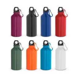 Squeeze de Alumínio Brilhante 400 ml Personalizado Squeeze de Alumínio Brilhante 400 ml Personalizado