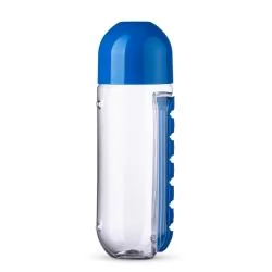 Squeeze Plástico 700ml Porta Comprimido Personalizado Squeeze Plástico 700ml Porta Comprimido Personalizado