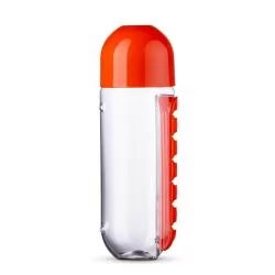 Squeeze Plástico 700ml Porta Comprimido Personalizado Squeeze Plástico 700ml Porta Comprimido Personalizado