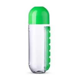 Squeeze Plástico 700ml Porta Comprimido Personalizado Squeeze Plástico 700ml Porta Comprimido Personalizado