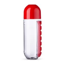 Squeeze Plástico 700ml Porta Comprimido Personalizado Squeeze Plástico 700ml Porta Comprimido Personalizado
