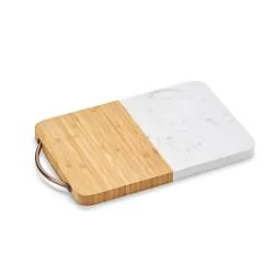 Tábua de corte em bambu e mármore Personalizada Tábua de corte em bambu e mármore Personalizada