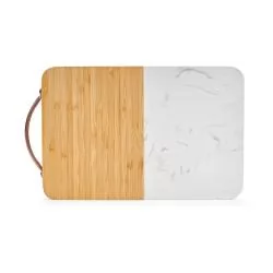 Tábua de corte em bambu e mármore Personalizada Tábua de corte em bambu e mármore Personalizada