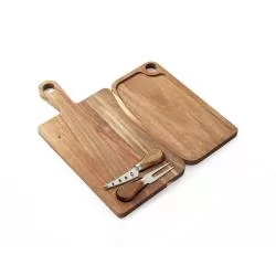 Tábua de queijos em madeira de acácia Personalizada Tábua de queijos em madeira de acácia Personalizada